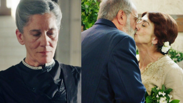 Petra, Romulo e Emilia in scena © La Promessa