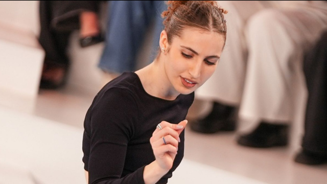 In foto Giulia, allieva di Amici &copy; Mediaset