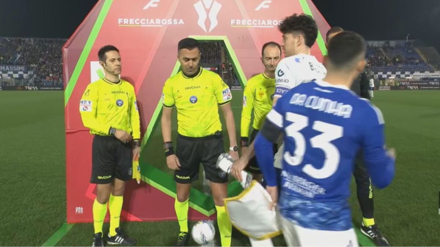 Inter-Como, i capitani Bastoni e Da Cunha (Screenshot).