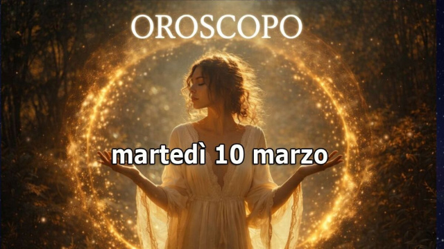 Locandina per l'oroscopo di marted&igrave; 10 marzo e classifica - &copy; Pixabay IA.