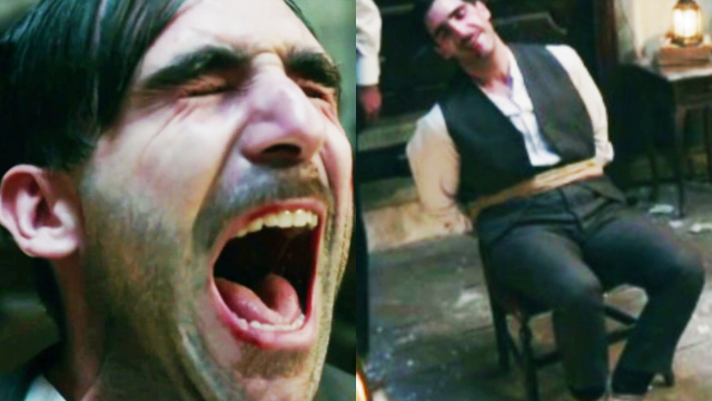 Lorenzo nella stanza segreta © La Promessa