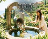 Locandina per l'oroscopo della fortuna di aprile e classifica - &copy; Pixabay IA.