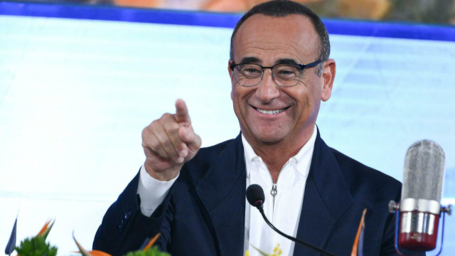 Carlo Conti al Festival di Sanremo