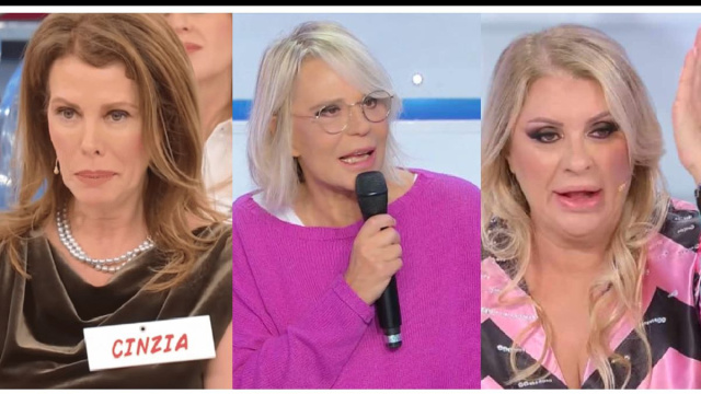 Cinzia Paolini, Maria De Filippi e Tina Cipollari &copy; Canale 5.
