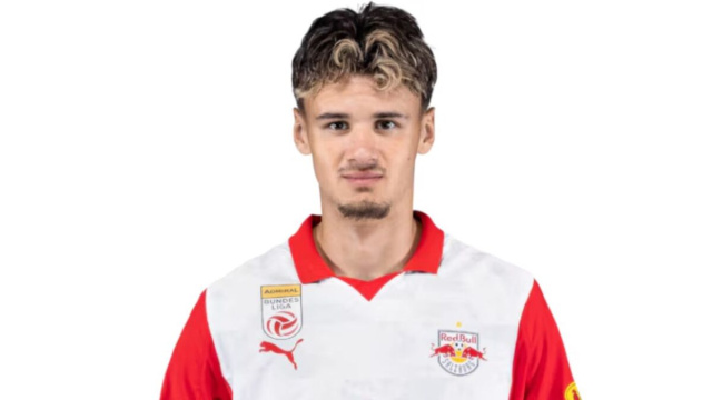 Kerim Alajbegovic, attaccante del Salisburgo. Foto &copy; Salisburgo