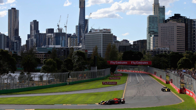 Modifiche al circuito del GP d'Australia prima dell'evento di F1 ... &copy; Creative Commons