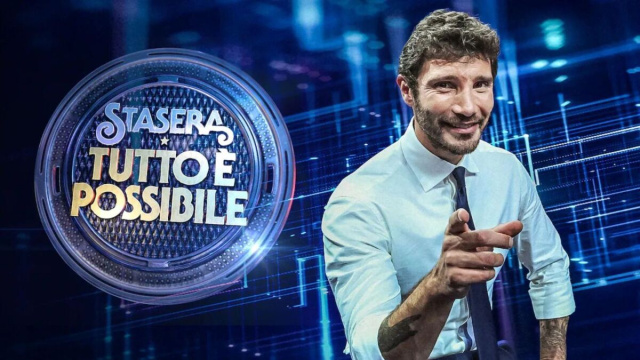 Stasera tutto &egrave; possibile e Stefano De Martino (RAI).
