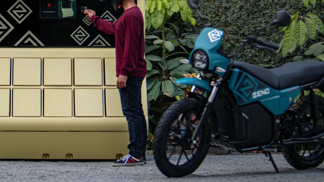 Una moto Zeno &copy; Creative Commons