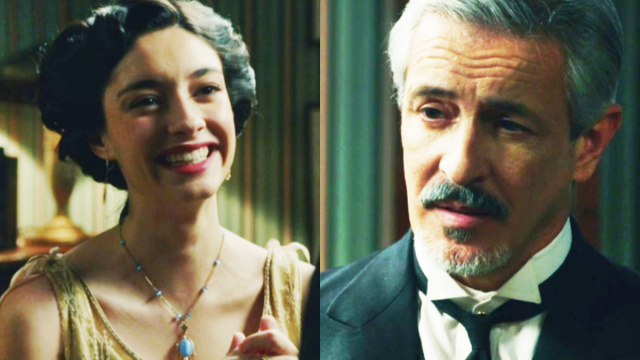 Angela e Cristobal in scena © La Promessa