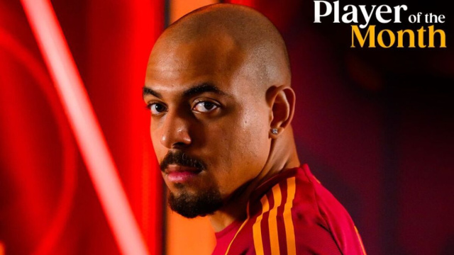 Donyell Malen, attaccante della Roma. Foto &copy; Roma