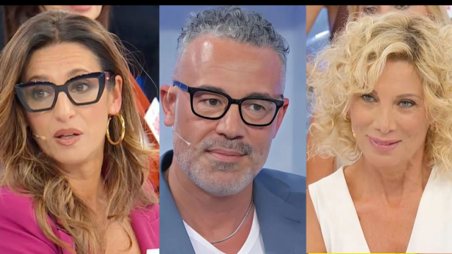Elisabetta Gigante, Sebastiano Mignosa e Sabrina Zago &copy; Canale 5.