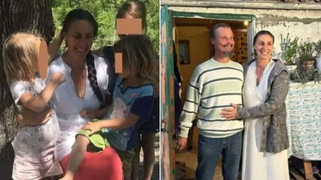famiglia nel bosco foto presa da facebook