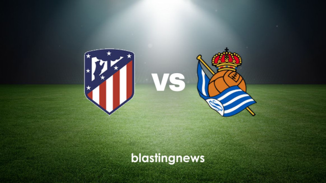I loghi di Atl&eacute;tico Madrid e Real Sociedad. &copy; Blasting News