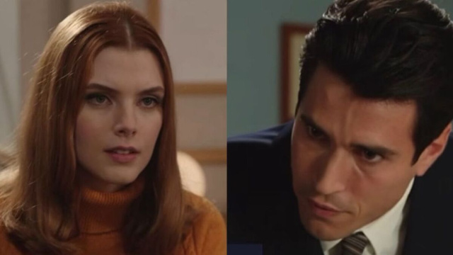 In foto Odile e Matteo &copy; Rai 1