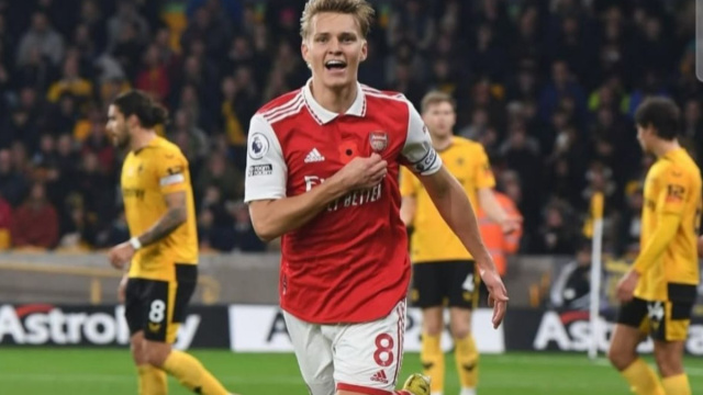 Martin Odegaard (Foto &copy; Instagram-Official Arsenal)