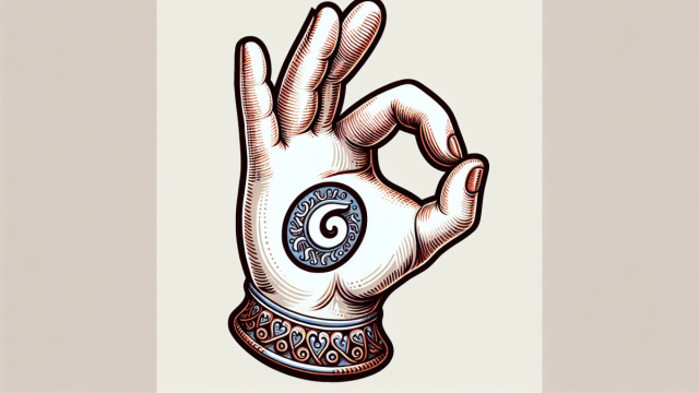 Numero 5 della Smorfia napoletana, 'a mano, Ariete. &copy; Immagine creata con Dall-E