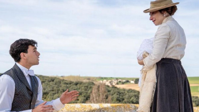 Curro e Eugenia de La Promessa © Mediaset.