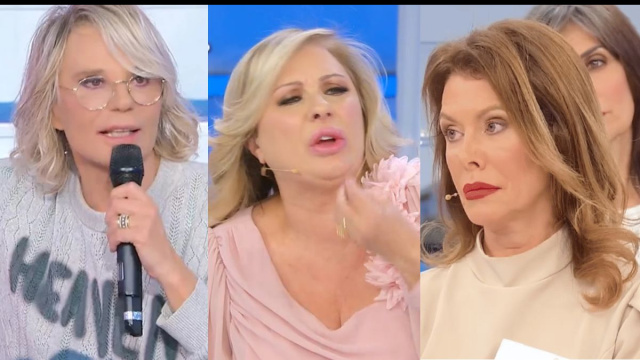 Maria De Filippi, Tina Cipollari e Cinzia Paolini &copy; Canale 5.