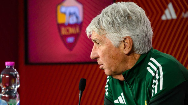 Gian Piero Gasperini, allenatore della Roma. Foto &copy; Roma