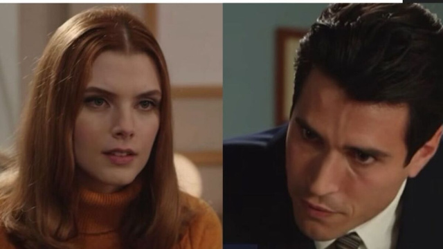 In foto Odile e Matteo &copy; Rai 1