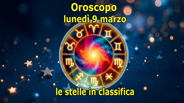 Locandina per l'oroscopo di luned&igrave; 9 marzo 2025 - &copy; Pixabay IA.
