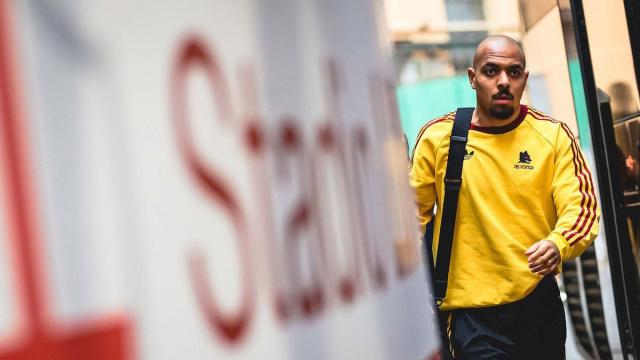 Donyell Malen, attaccante della Roma. Foto &copy; Roma