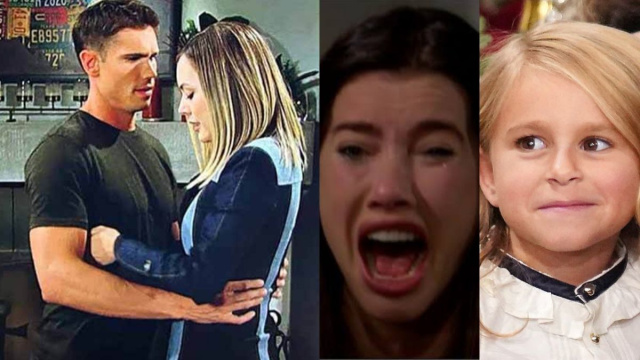 Finn, Hope, Steffy e Beth - screenshot &copy; Beautiful