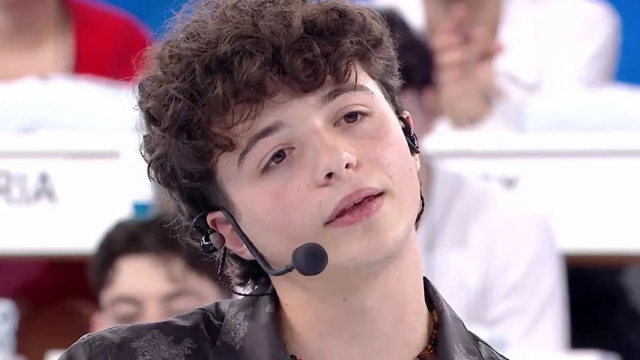 In foto Lorenzo, allievo di Amici &copy; Mediaset