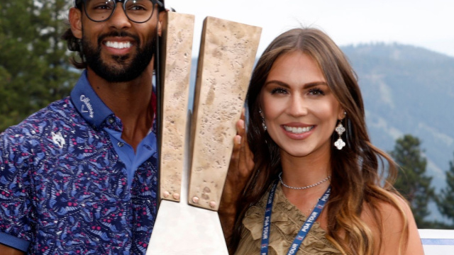 Who Is Akshay Bhatia's Wife, Presleigh Schultz?  Golf Monthly &copy; Creative Commons