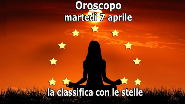 Locandina per l'oroscopo di marted&igrave; 7 aprile 2026 - &copy; Roberta Carsoli.