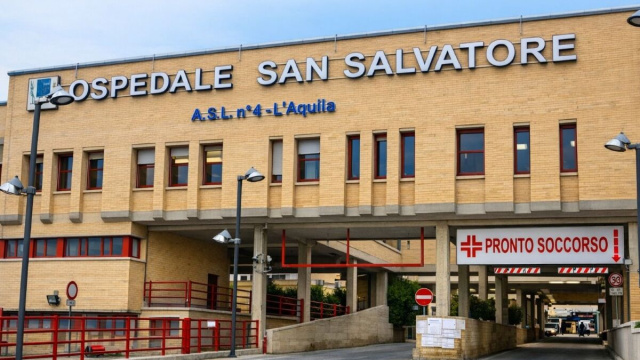 L'ospedale San Salvatore de L'Aquila.