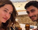 Helena Prestes e Javier Martinez &copy; Instagram.