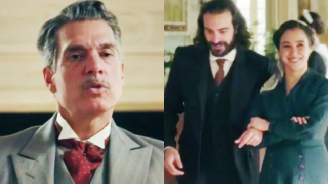 Don Lisandro, Adriano e Catalina © La Promessa