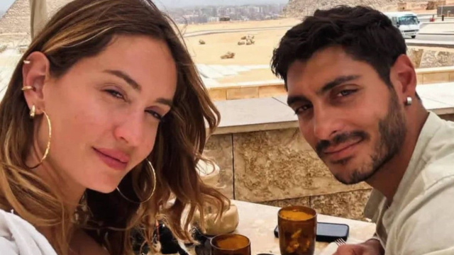 Helena Prestes e Javier Martinez &copy; Instagram.