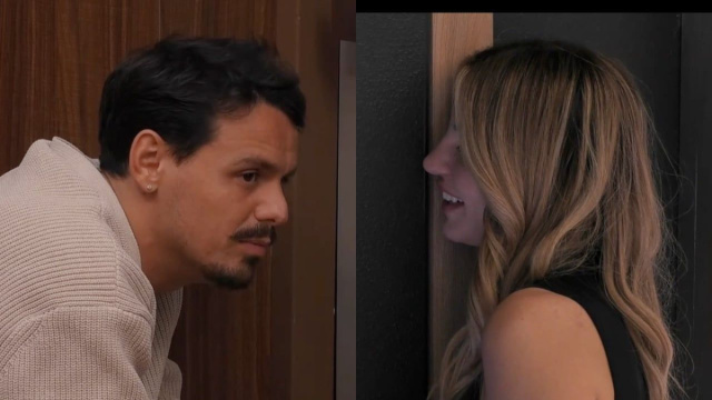 Lucia Ilardo e Renato Biancardi &copy;Grande Fratello Vip/Mediaset