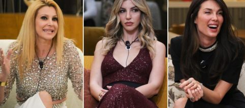 GF Vip, sondaggio televoto eliminazione 13 aprile: Adriana salva, Lucia e Blu a rischio