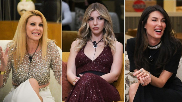 Adriana Volpe, Lucia Ilardo e Blu Barbara Prezia &copy; Mediaset.