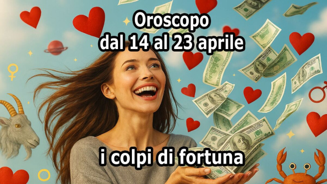 Locandina per l'oroscopo dei colpi di fortuna - &copy; Copilot IA.