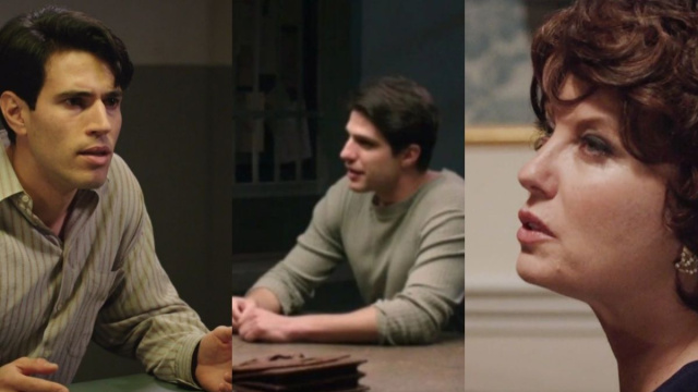 Matteo, Marcello e Adelaide - screenshot &copy; Rai