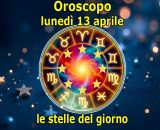 Locandina per l'oroscopo di luned&igrave; 13 aprile 2026 - &copy; Pixabay IA.