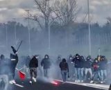 Scontri tra tifosi @ immagine d'archivio Fb