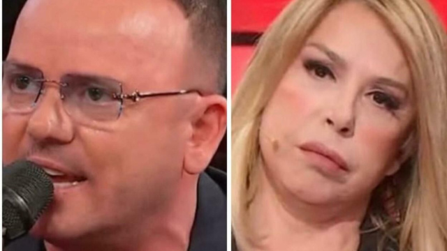 Gigi D'Alessio e Anna Pettinelli &copy;Amici di Maria/Mediaset.