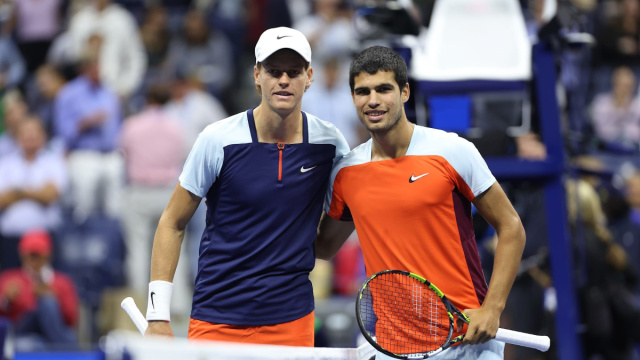Jannik Sinner e Carlos Alcaraz: la sfida del Tennis ATP si ripete ... &copy; Creative Commons
