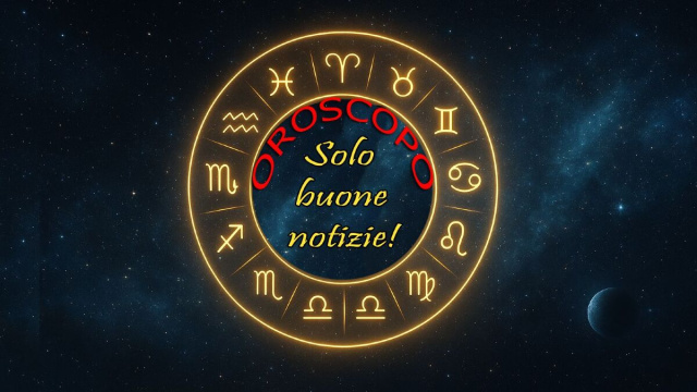 Locandina per l'oroscopo delle buone notizie - &copy; Copilot IA.