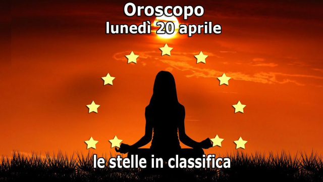 Locandina per l'oroscopo di luned&igrave; 20 aprile 2026 - &copy; Roberta Carsoli.