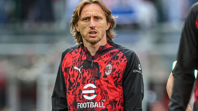 Luka Modric, centrocampista del Milan. Foto &copy; Milan.