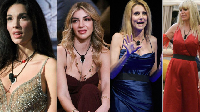 Blu Barbara Prezia, Lucia Ilardo, Adriana Volpe e Alessandra Mussolini &copy; Mediaset.