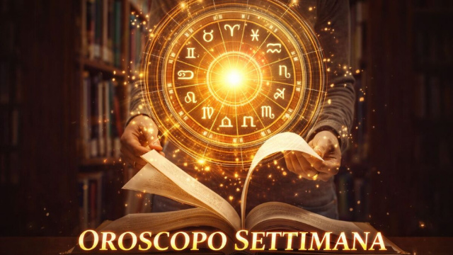 Locandina per l'oroscopo della settimana 20-26 aprile 2026 - &copy; Copilot IA.
