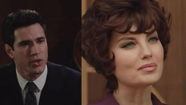 In foto Adelaide e Matteo nella soap &copy; Rai 1