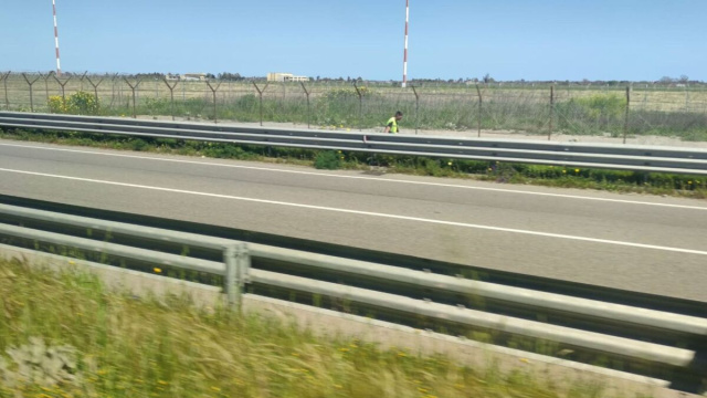 La Statale 106 in localit&agrave; Sant'Anna - &copy; Francesco Trabassi